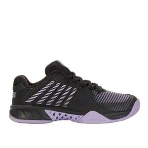 NEW K-SWISS women's hypercourt express 2 shoes in moonless night / purple rose